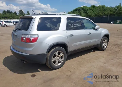 2010 GMC Acadia Slt-1 from USA, damaged, VIN 1GKLRMED8AJ153201